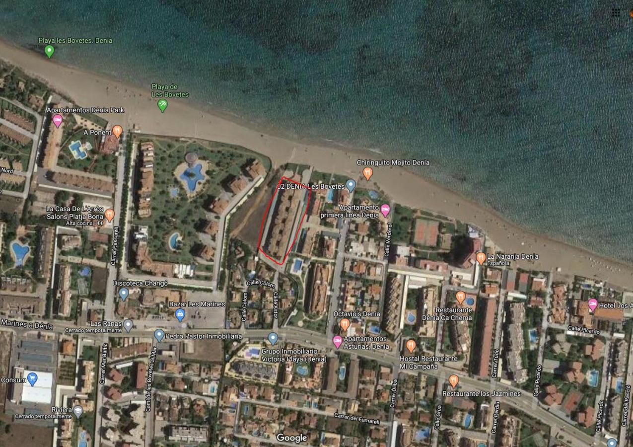 A Primera Linea De Playa Denia Exterior photo